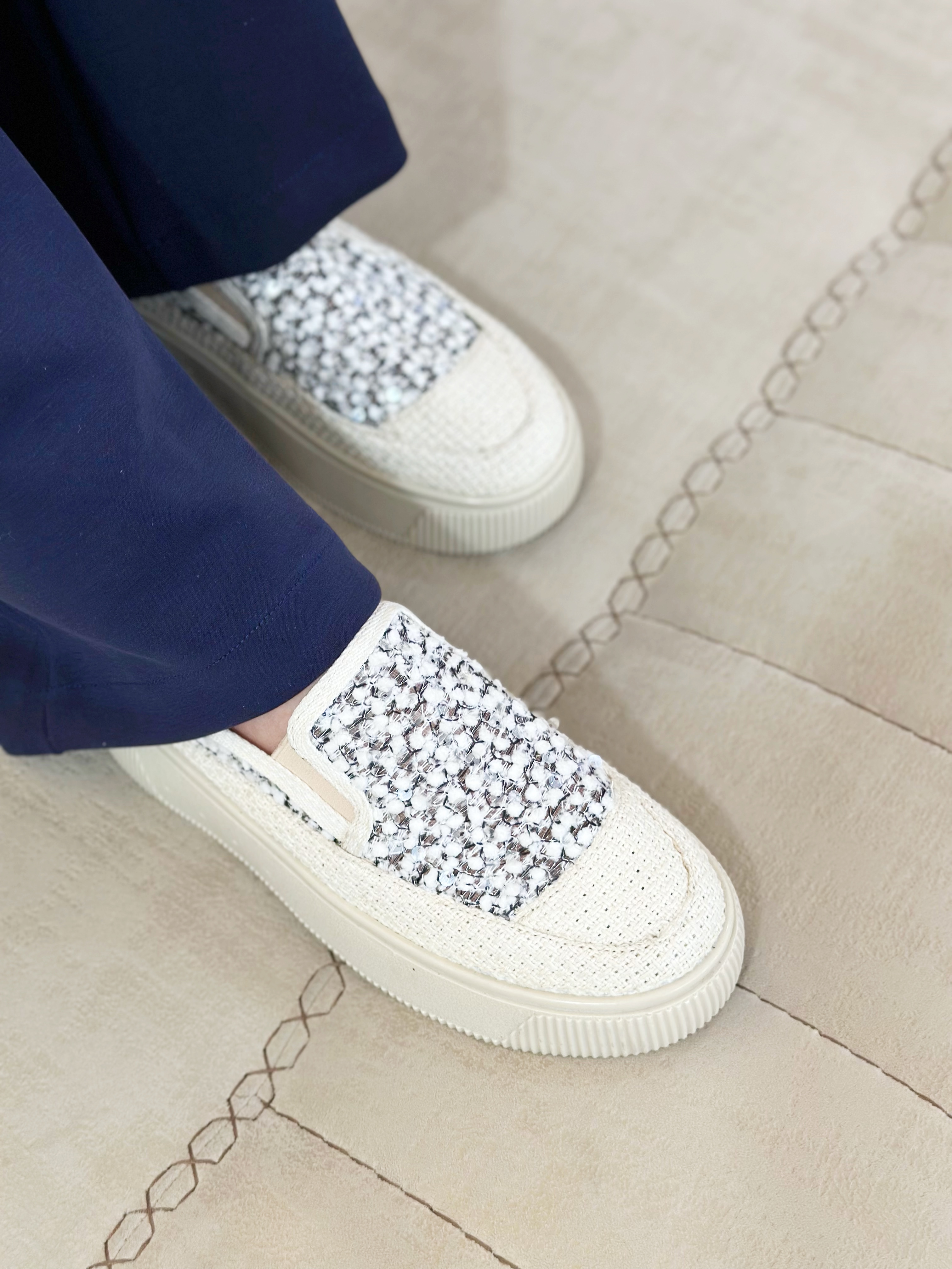 کالج  پولک کارشده زنانه جنس کنف