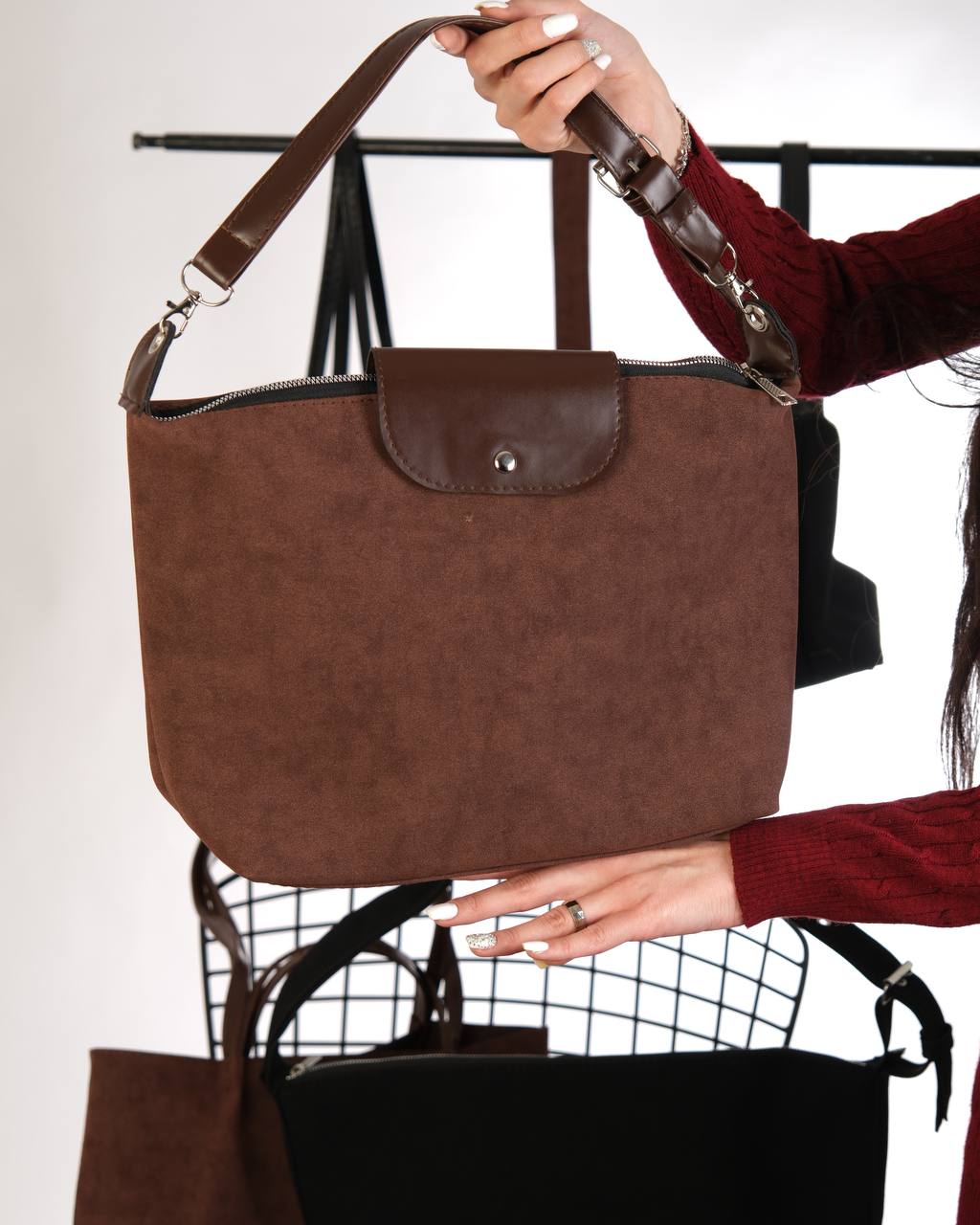 کیف مربع زنانه جنس سوییت